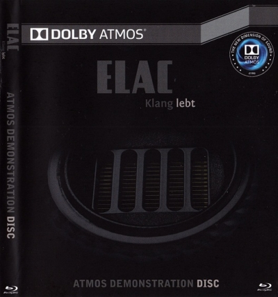 ELAC DOLBY ATMOS Demonstration Disc Blu-Ray [Dolby-Demo]
